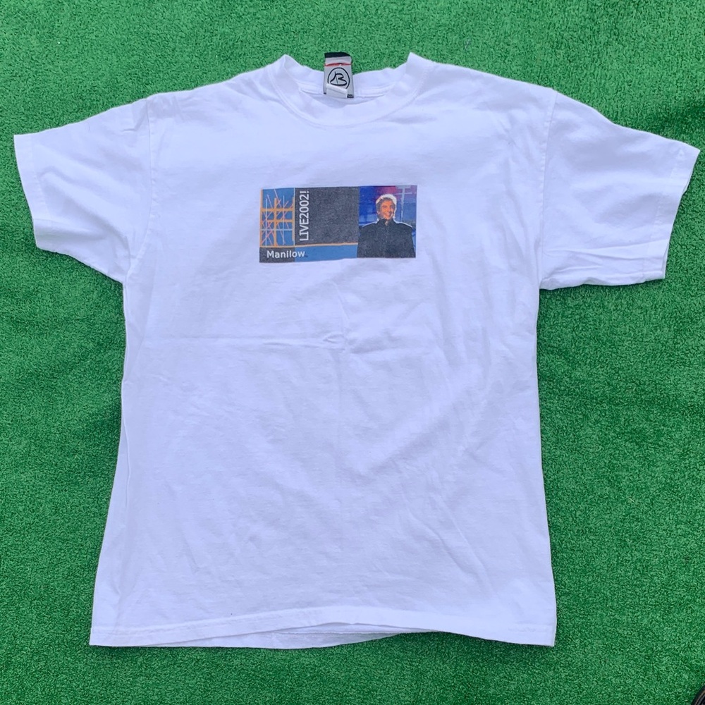 White Graphic Men's T-Shirt